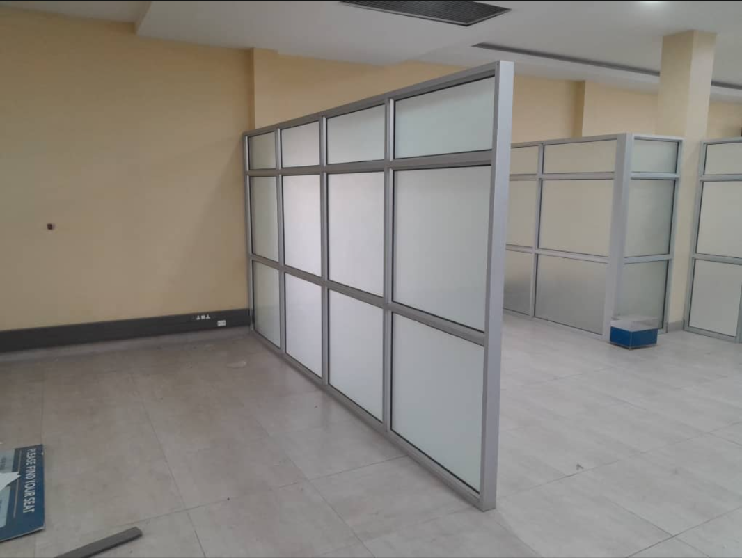 Shop fronts and office partitions